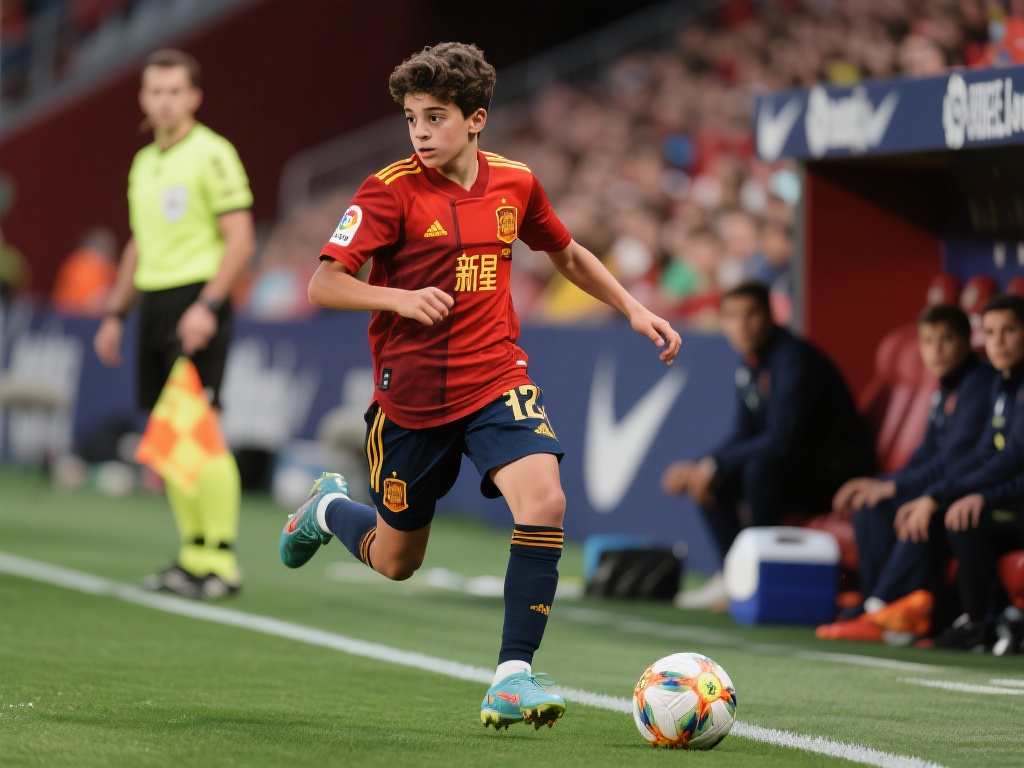 亚马尔替补神奇6过人 创西甲本赛季纪录